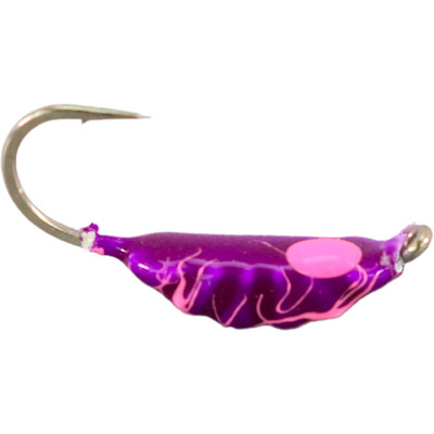 Widow Maker Lures Scud Missile Series Tungsten Jigs Crackerized Purple Glow