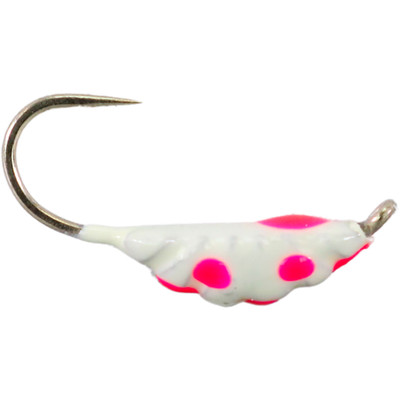 Widow Maker Lures Scud Missile Series Tungsten Jigs White Polka Dot Glow