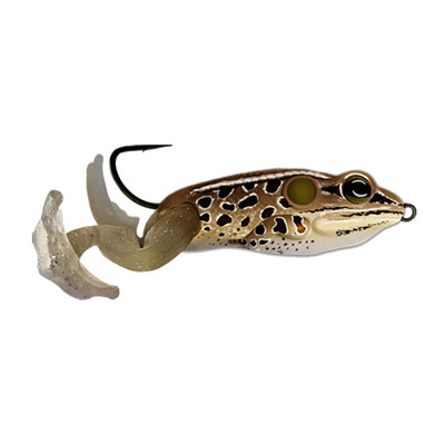 LiveTarget Ultimate Frog Stride Bait Tan/Brown / 2 1/2 - 1 oz