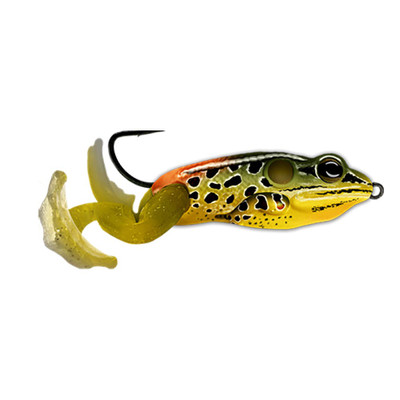 LiveTarget Ultimate Frog Diver Bait in Emerald/Brown | Size 2 1/2”