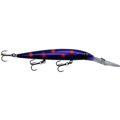 Rapala Down Deep Husky Jerk JT Custom Color - Purple Voodoo