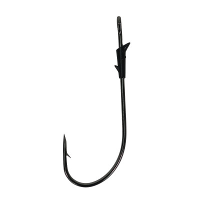 EAGLE CLAW FISHING HOOKS, EWG WORM HOOKS, SZ 3/0 QTY 12