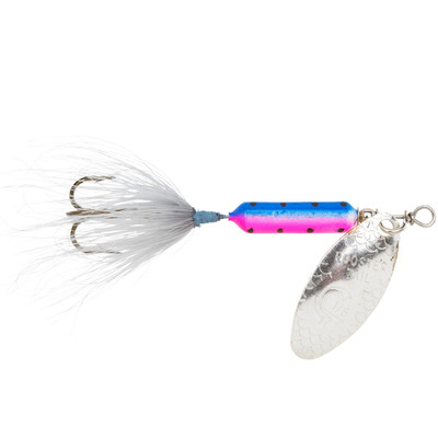 Yakima Bait Original Rooster Tail, Rainbow Fry