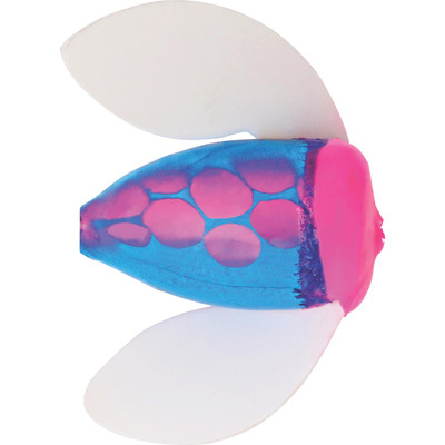 Worden's Spin-N-Glo - White Wings - Misty River