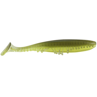 KALIN 3.8 TICKLE TAIL - ALBINO SHAD - Lakeside Bait & Tackle