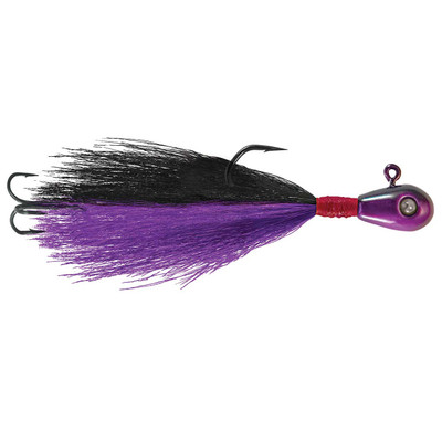 Kalin's Google Eye Hair Jig Black-Purple