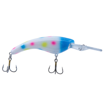 Reef Runner 200 Ripshad Crankbait Glow Blue Wonderbread