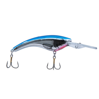 Reef Runner 400 Ripshad Crankbait Chrome Blue