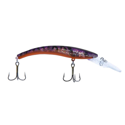 Reef Runner 600 Series Deep Little Ripper Crankbait Bare Naked Purple Perch