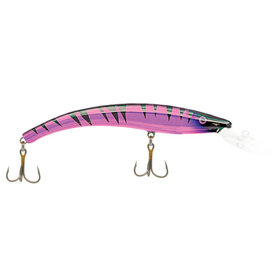 Reef Runner 600 Series Deep Little Ripper Crankbait Purple Tiger