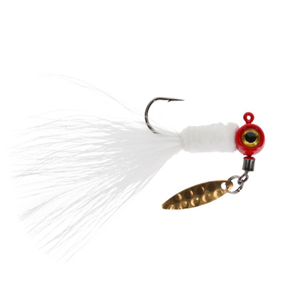 Strike King Mr. Crappie Maribou Sausage Spin Red Head