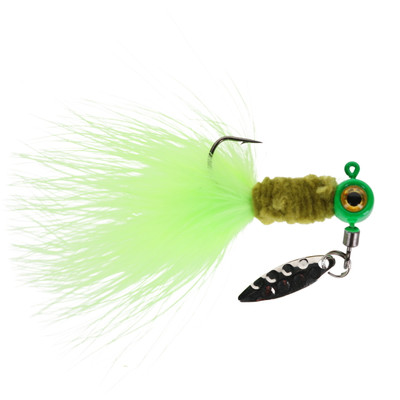 Strike King Mr. Crappie Maribou Sausage Spin Tater Head