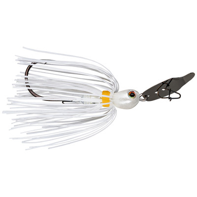 Strike King Tungsten Thunder Cricket Vibrating Swim Jig White