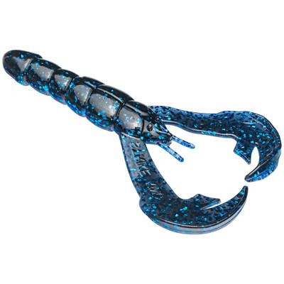 Strike King Rattlin' Rage Craw Soft Bait Blue Bug