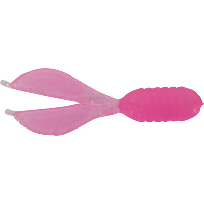 P-3 Plastics Crawzi Jr. Soft Bait Two-Tone Pink Glow