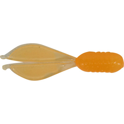 P-3 Plastics Crawzi Jr. Soft Bait Glow Orange