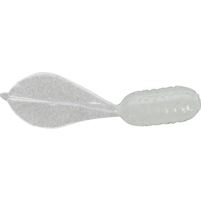 P-3 Plastics Crawzi Jr. Soft Bait Glow White