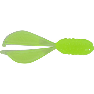 P-3 Plastics Crawzi Jr. Soft Bait Glow Chartreuse