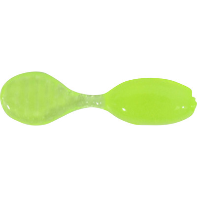 P-3 Plastics Micro Spugg Soft Bait Glow Chartreuse