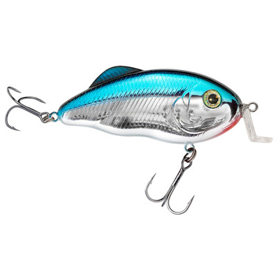 Strike King Hybrid Hunter Jr. Shallow Crankbait Chrome Blue