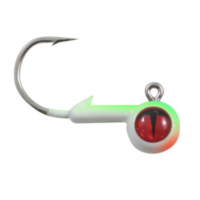 Northland Tungsten Short Shank Jig Head Glo Watermelon