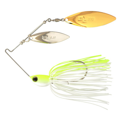 Nichols Lures Pulsator Metal Flake Double Willow Spinnerbait