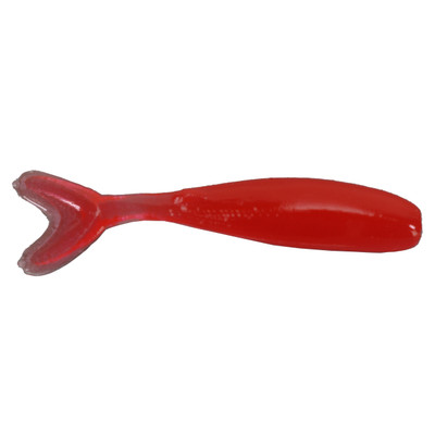 Tactical Fishing Gear 1" Stalker Minnow Soft Bait Blood Red