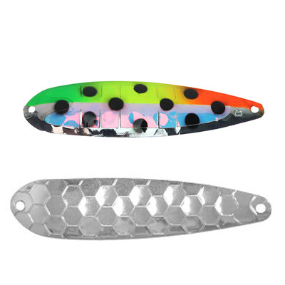 Dreamweaver Magnum Spoon UV Rasta Goose Silver