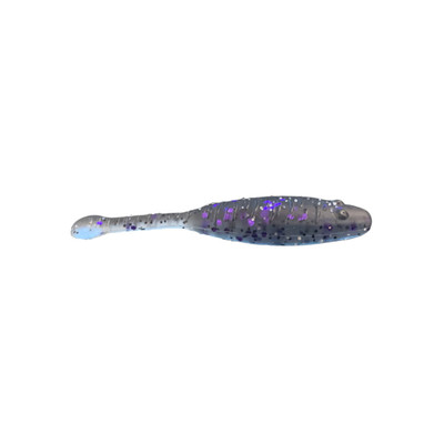 Flat Sided Shad - BaitFuel Black / 3.5