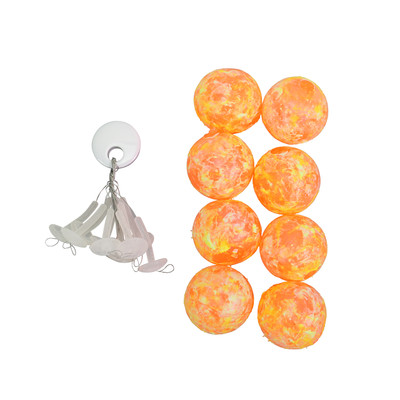  BnR Tackle Soft Beads Lucky 20mm 8pk, Orange : Arts, Crafts &  Sewing