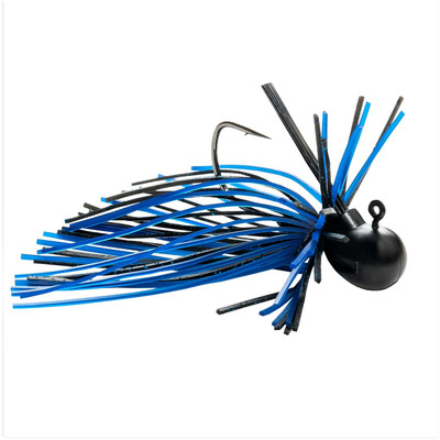 Keitech Guard Spin Jig Black Blue Flake