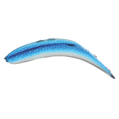 Mavin  HELIN U-20 FLATFISH PHOSPHORESCENT BLUE 3.5” GLOW LURE