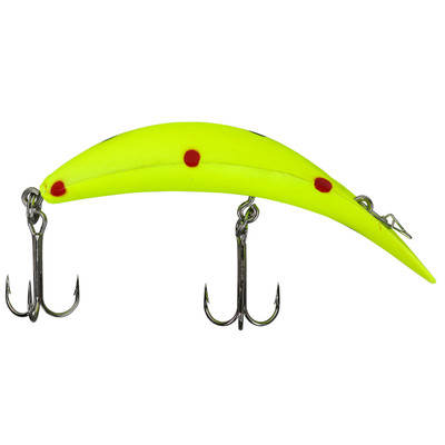 Worden's Flatfish - M2/T50/T55/T60 Chartreuse