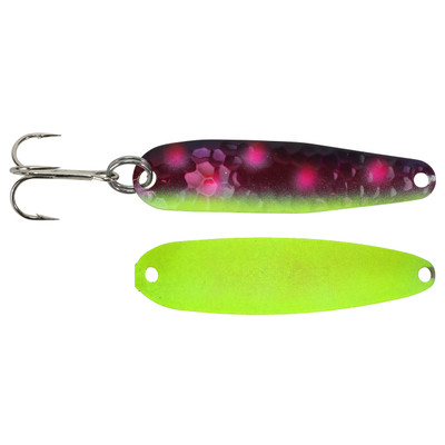 Michigan Stinger Scorpion Spoon Exclusive Color - Jacked Up-Chartreuse Back