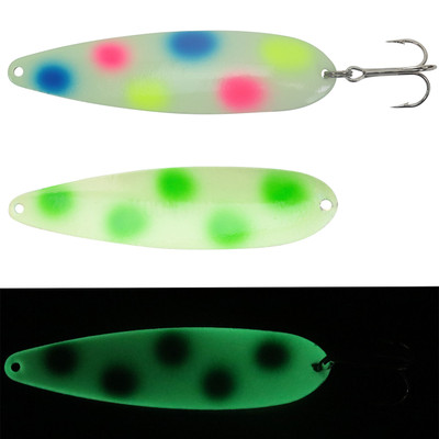 Moonshine Lures Trolling Spoon Exclusive Color - Dotted Wonder Bread