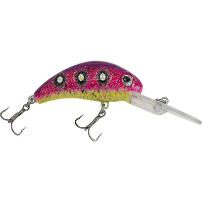 Walleye Nation Creations Boogie Shad Crankbait Custom Color - Splat