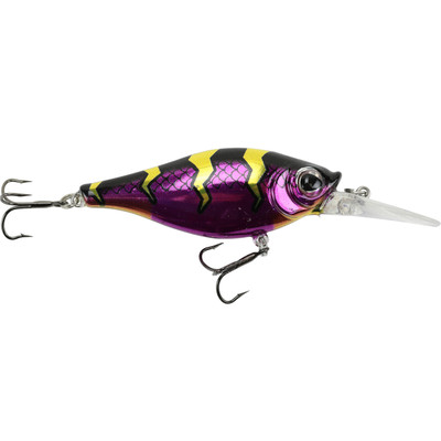 Walleye Nation Creations Shaky Shad Crankbait Custom Color - Grape Ape