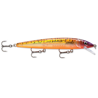 Rapala Husky Jerk Lure Size 10, 4 Length, 4'6' Depth, 2 Number 5 Treble  Hooks, Yellow Perch, Per 1, HJ10YP