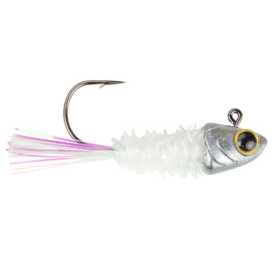 6th Sense Spangle Tinsel Jigs Ghost Ice Minnow