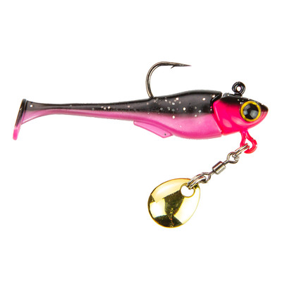 6th Sense Fishing Pecos Underspin Jig - Black Rose