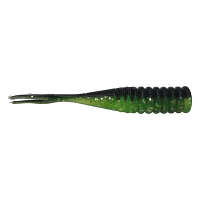 Jenko Little Mermaid Soft Bait | Midnight Chartreuse | FishUSA