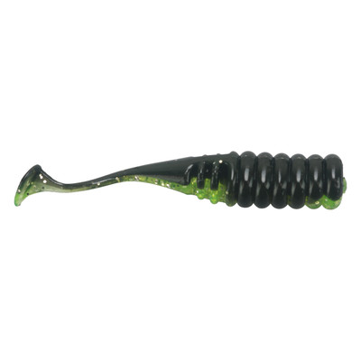 Jenko Big T Tickle Fry Soft Bait Midnight Chartreuse