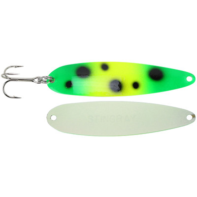 Michigan Stinger Stingray Spoon Froggy Glow