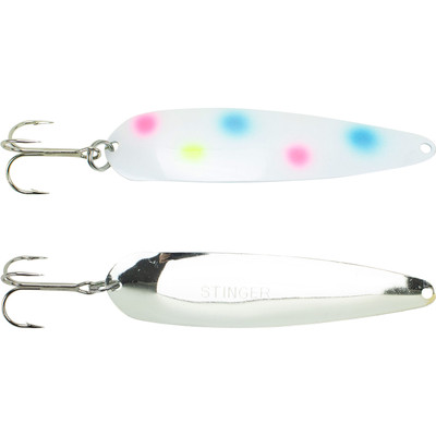 Michigan Stinger Spoon Pearl Trout – Fat Nancy's Tackle Shop