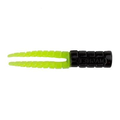 Leland's Lures Crappie Magnet Body Pack Black-Chartreuse