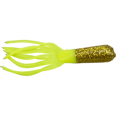 BrushPile Jigs Lil' Diver Soft Bait Disco Gold