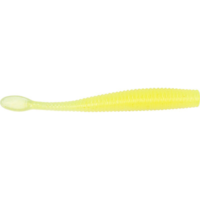 SPRO CJ Smasher Worm Soft Bait Chartreuse White