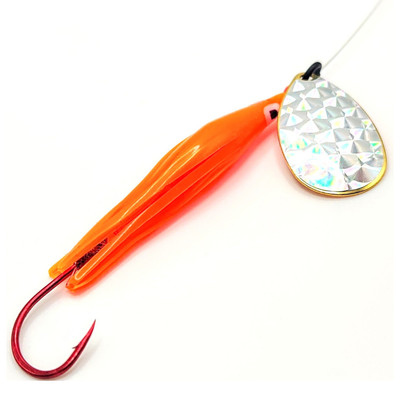 Wicked Lures Rig - Orange/Silver