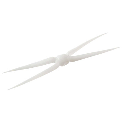 13 Fishing Tetrad Panfish Plastics White No. 1