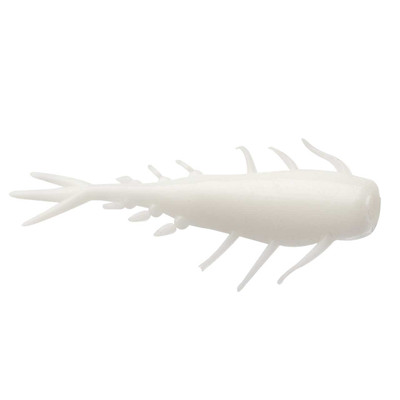 13 Fishing Spiny Lobster Panfish Plastics White No. 1